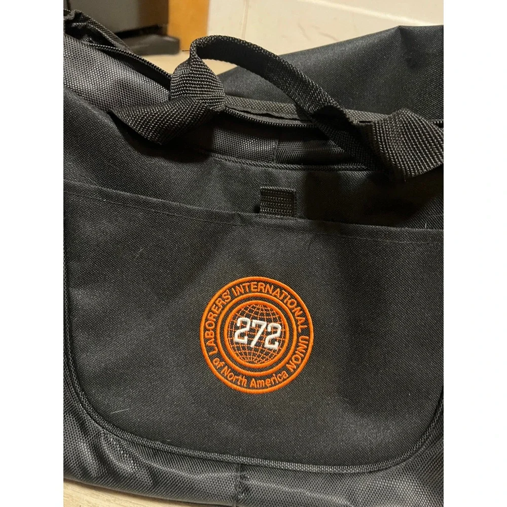 Laborers International‎ Union Boston 272 Black Duffle Bag Luggage Travel Tote